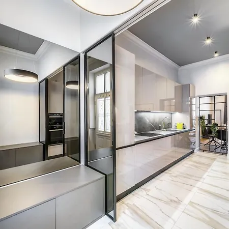 Apartament Andrassy Ave Splendor Luxe Art Loft Nr The Opera Oktogon *