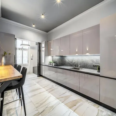 Apartament Andrassy Ave Splendor Luxe Art Loft Nr The Opera Oktogon Budapeszt